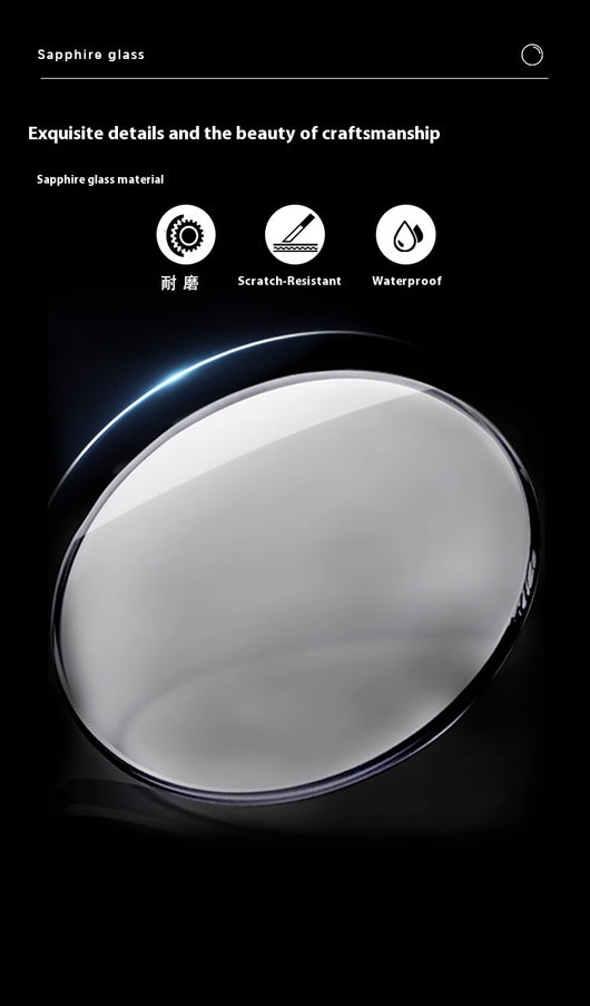 Reloj Automático de Acero Inoxidable Resistente al Agua con Esfera Luminosa - Image 12