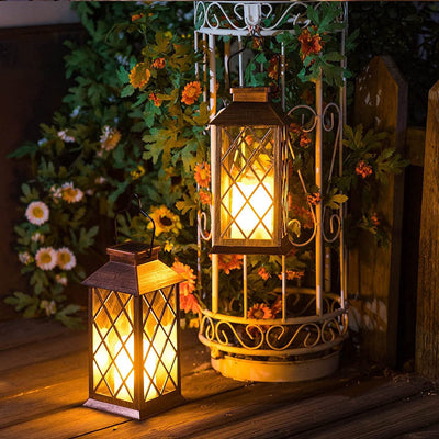 Lámpara Solar Decorativa de Jardín con Efecto Vela - Image 12
