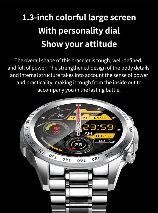 Reloj Inteligente Multifunción para Hombre con Bluetooth - Image 20