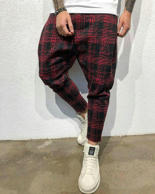 Pantalones de Chándal Hombre con Estampado Degradado - Comodidad Casual - Image 4