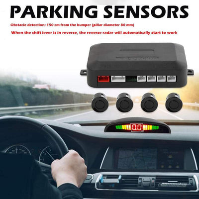 Sensor de Estacionamiento LED Lunar con 4 Sondas y Alarma Sonora - Image 5