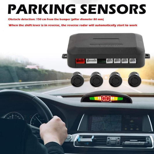 Sensor de Estacionamiento LED Lunar con 4 Sondas y Alarma Sonora - Image 5