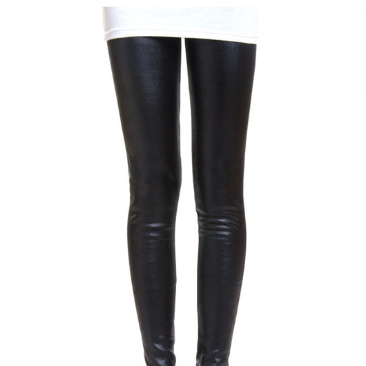 Leggins de Cuero Sintético con Forro Polar Térmico - Image 16