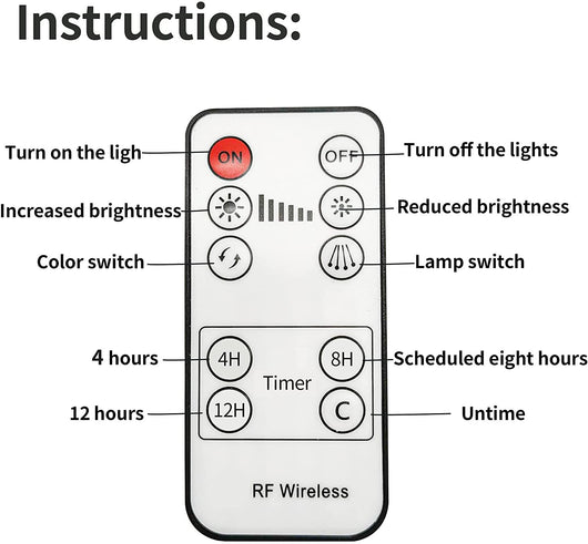 Lámpara de Cultivo LED con Tripié Telescópico de 5 Cabezales y Control Remoto - Image 12