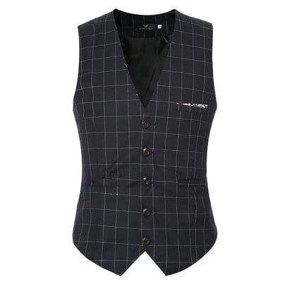 Chaleco Formal Coreano para Hombre Cuello en V - Image 5