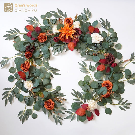 Arreglo Floral de Ratán Rosa para Decoración de Hoteles - Image 8