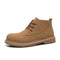 Botas Altas Retro con Cordones para Hombre - Estilo Outdoor