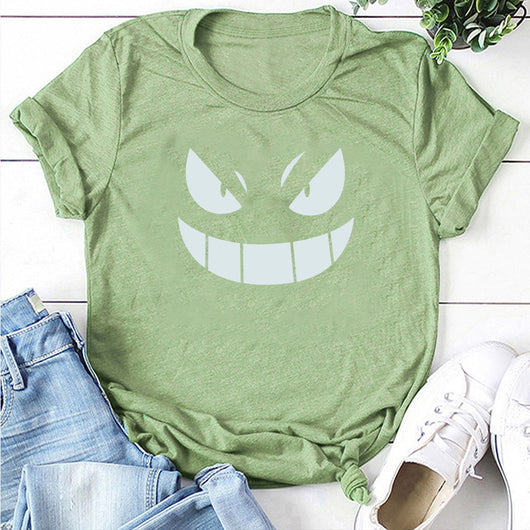 Camiseta Unisex Estampado Artístico Talla Grande para Hombre y Mujer