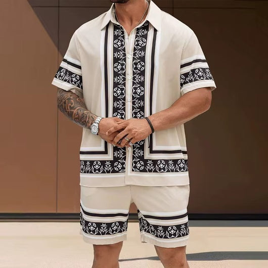 Conjunto Playero de Impresión 3D Digital con Estampado Hawaiano - Image 11