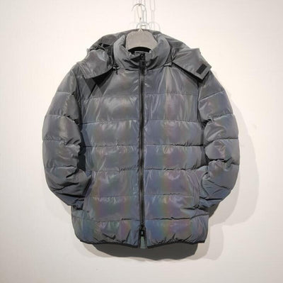 Chaqueta Invernal con Efecto Arcoíris Reflectante - Image 5