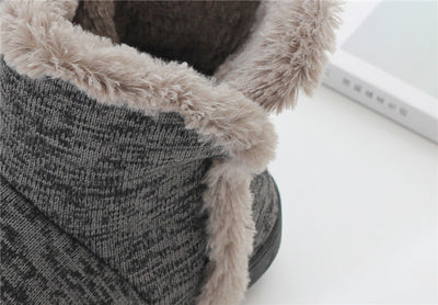 Pantuflas Altas de Invierno para Hombre con Plataforma de Terciopelo - Image 17