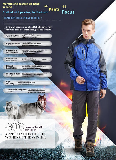 Pantalones Tácticos Impermeables y Cortavientos para Montaña - Image 19