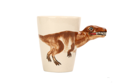 Taza de Cerámica 3D con Dinosaurio Pintado a Mano - Taza Artesanal para Café - Image 7