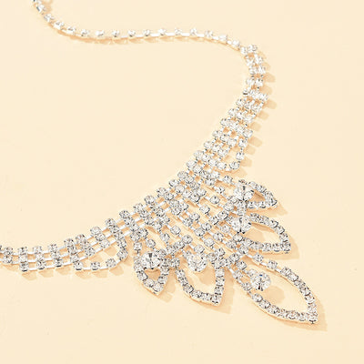 Conjunto de Joyería Nupcial Elegante - Collar Minimalista - Image 3