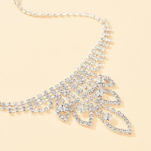 Conjunto de Joyería Nupcial Elegante - Collar Minimalista - Image 3