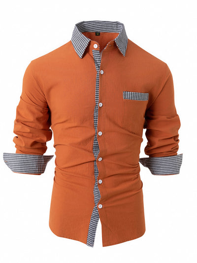 Camisa Casual de Manga Larga para Hombre - Image 10