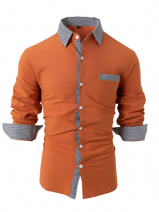 Camisa Casual de Manga Larga para Hombre - Image 10