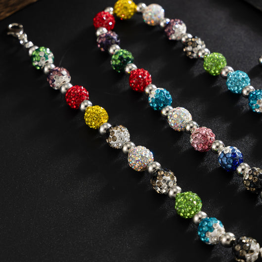 Collar para Hombre con Diamantes de Colores y Perlas de Diamante - Image 7