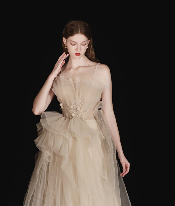 Vestido Largo Elegante con Cinturón para Cena de Gala y Reuniones Ejecutivas