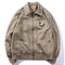 Chaqueta Bomber Retro WWII Estilo Vintage Americano