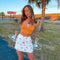 Falda Estampada Floral Cintura Alta - Estilo Hip Girl