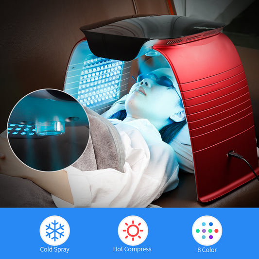 Dispositivo LED Fotón Rechazo de Calor y Frío para Rejuvenecimiento Facial