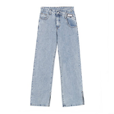Pantalones Acampanados Cintura Alta Casuales con Abertura Trendy - Image 5