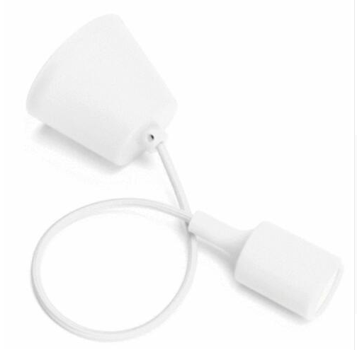 Portalámparas de Silicona Ajustable E27 E26 con Cordón Personalizável - Image 14