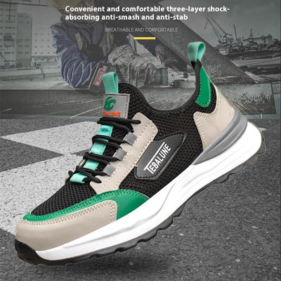 Zapatos de Seguridad con Puntera de Acero - Malla Transpirable y Ligeros - Image 6
