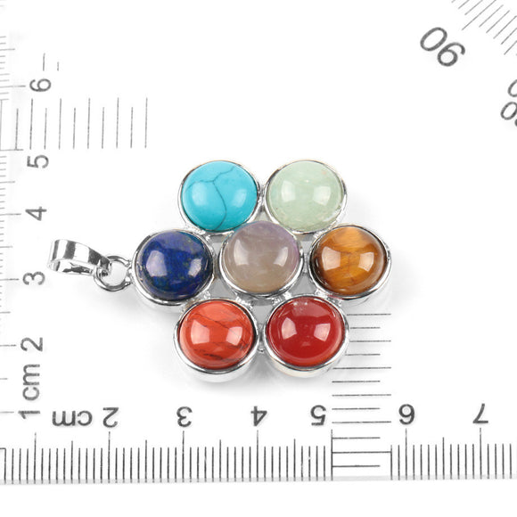 Collar de Amatista Siete Estrellas