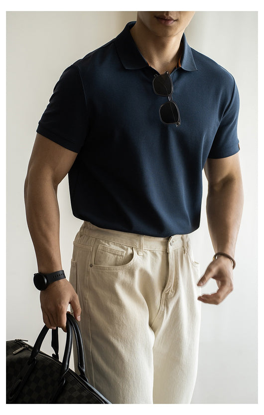 Polo Clásico Americano de Algodón Transpirable - Image 31