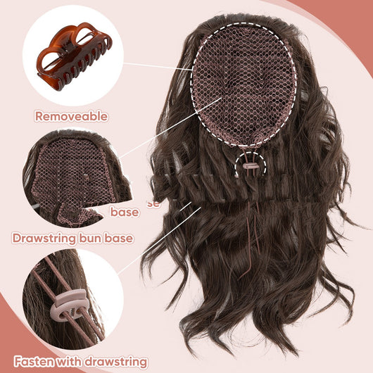 Rodillo de Cabello Pera Fibra Química - Cola Alta Instantánea - Image 2