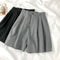Pantalones Grises de Verano para Mujer - Corte Recto Tela Ligera