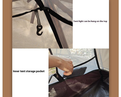 Carpa Túnel para Camping con Domo Extensible - Image 21