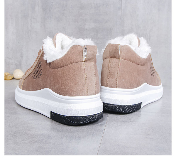 Zapatos Tipo Board Acolchados con Forro Polar - Calidez y Comodidad