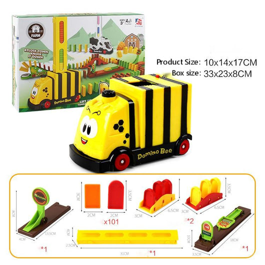 Tren Eléctrico Dominó Puzzle con Luces, Sonidos y Música Automática - Image 8
