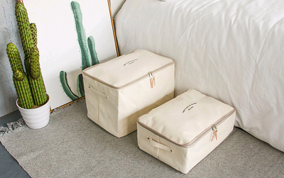 Bolsa de Almacenamiento con Cremallera y Tapa - Organizador de Ropa y Edredones - Image 4