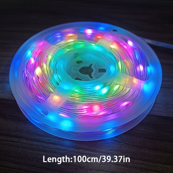 Guirnalda LED Multicolor con Múltiples Modos de Iluminación para Fiestas y Celebraciones