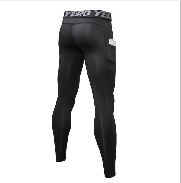 Pantalones Deportivos de Entrenamiento para Hombre con Bolsillos - Tela Elástica Transpirable