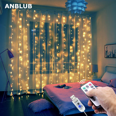 Guirnalda de Luces LED para Ventana con Cable USB - Image 5