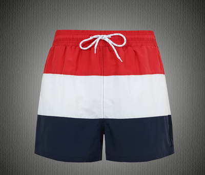 Shorts Casuales con Combinación de Colores