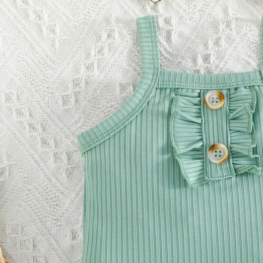 Mono Corto Liso para Bebé Niña - Diseño Verano - Image 8