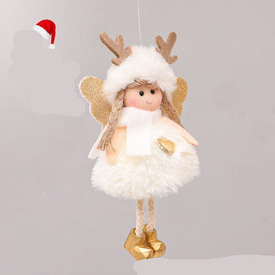 Ángeles Navideños de Peluche - Decoraciones Festivas - Image 11