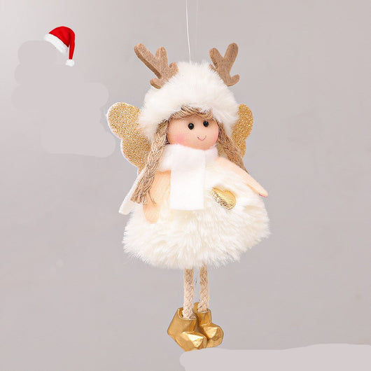 Ángeles Navideños de Peluche - Decoraciones Festivas - Image 11