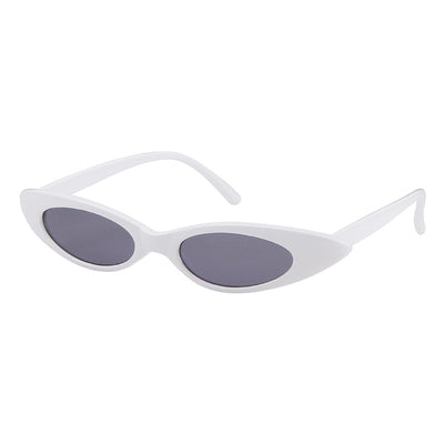 Clear frame cat eye sunglasses with bright yellow lenses, suitable for fashion wear and sun protection. - Image 10
