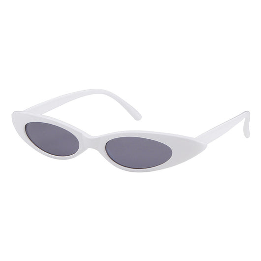 Clear frame cat eye sunglasses with bright yellow lenses, suitable for fashion wear and sun protection. - Image 10