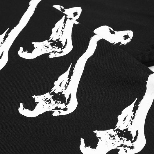 Playera Manga Larga Calavera Estilo Urbano para Hombre - Image 7