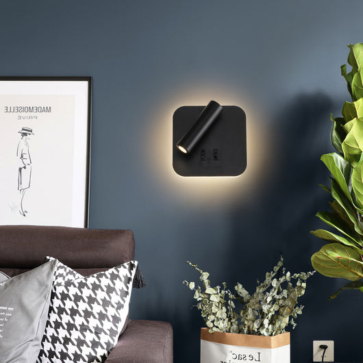 Lámpara LED de Pared Minimalista para Mesita de Noche - Image 15