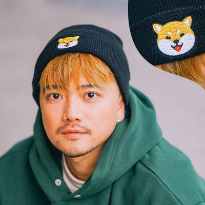 Gorro Tejido con Bordado de Gatito Estilo Europeo - Image 12