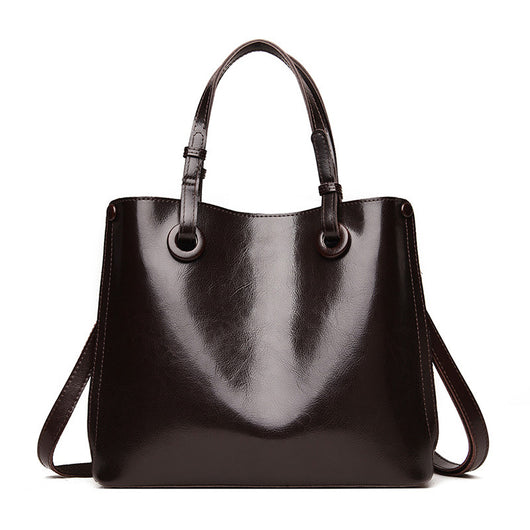 Bolso Coreano de Cuero Suave con Gran Capacidad - Image 11